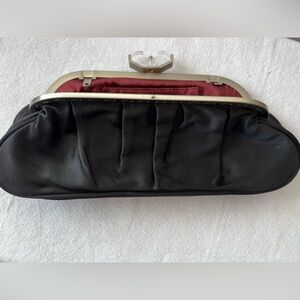 BCBG Elegant Black Clutch Bag